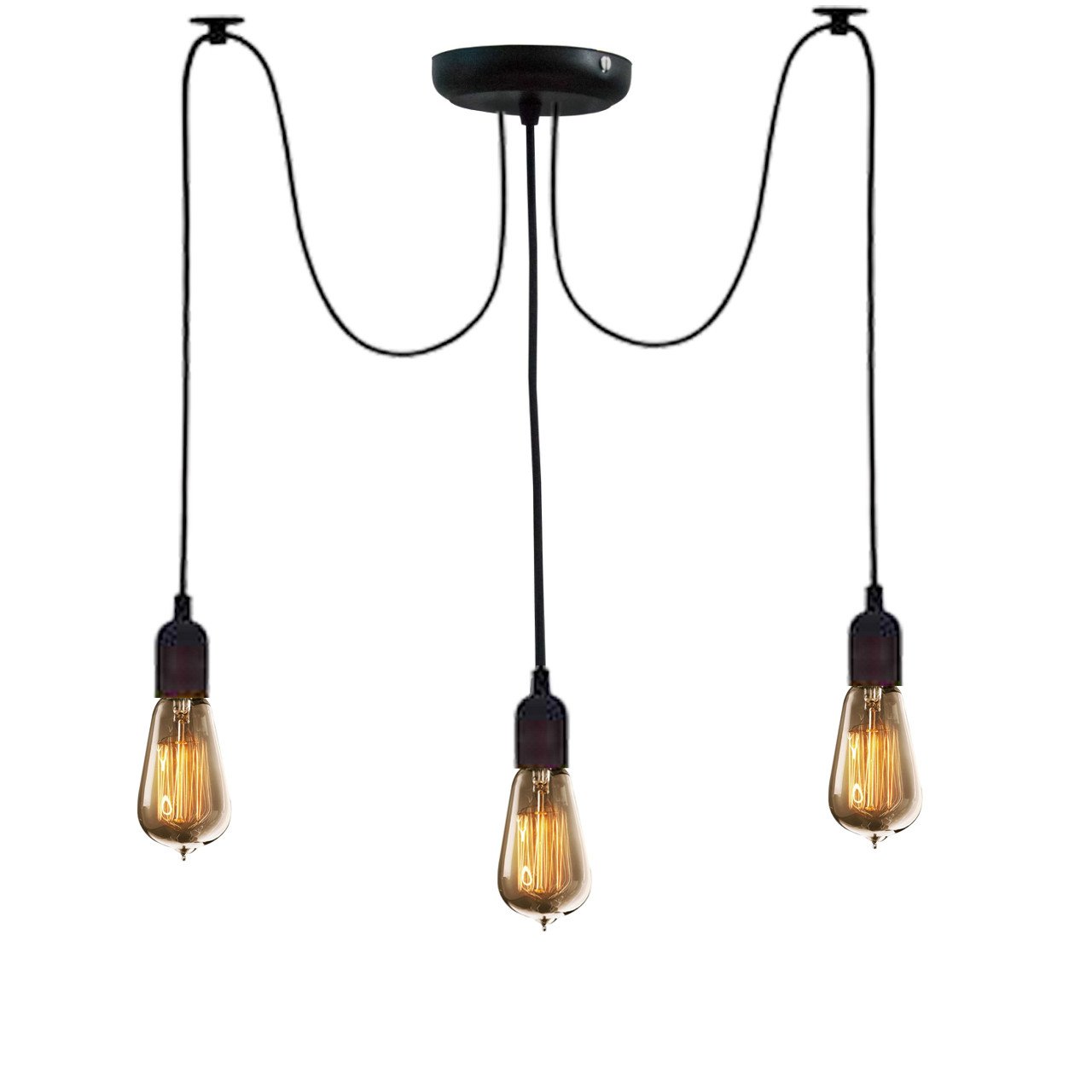 Люстра-паук MSK ELECTRIC NL 149-3 Черный