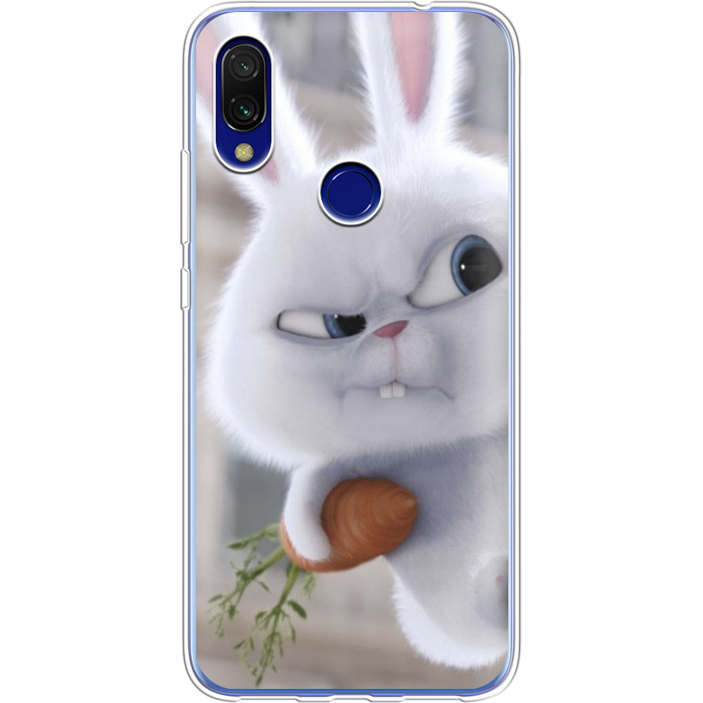 Чехол Boxface Xiaomi Redmi 7 Rabbit Snowball Прозрачный силикон (36506-up1116-36506)