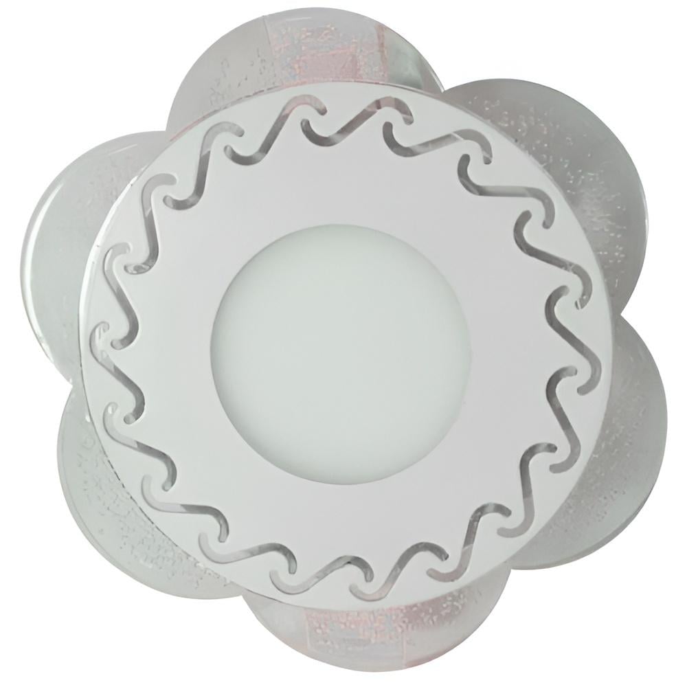 Панель LED Lemanso Тень 3W+3W 350Lm 4500K с красной подсветкой (LM1017)