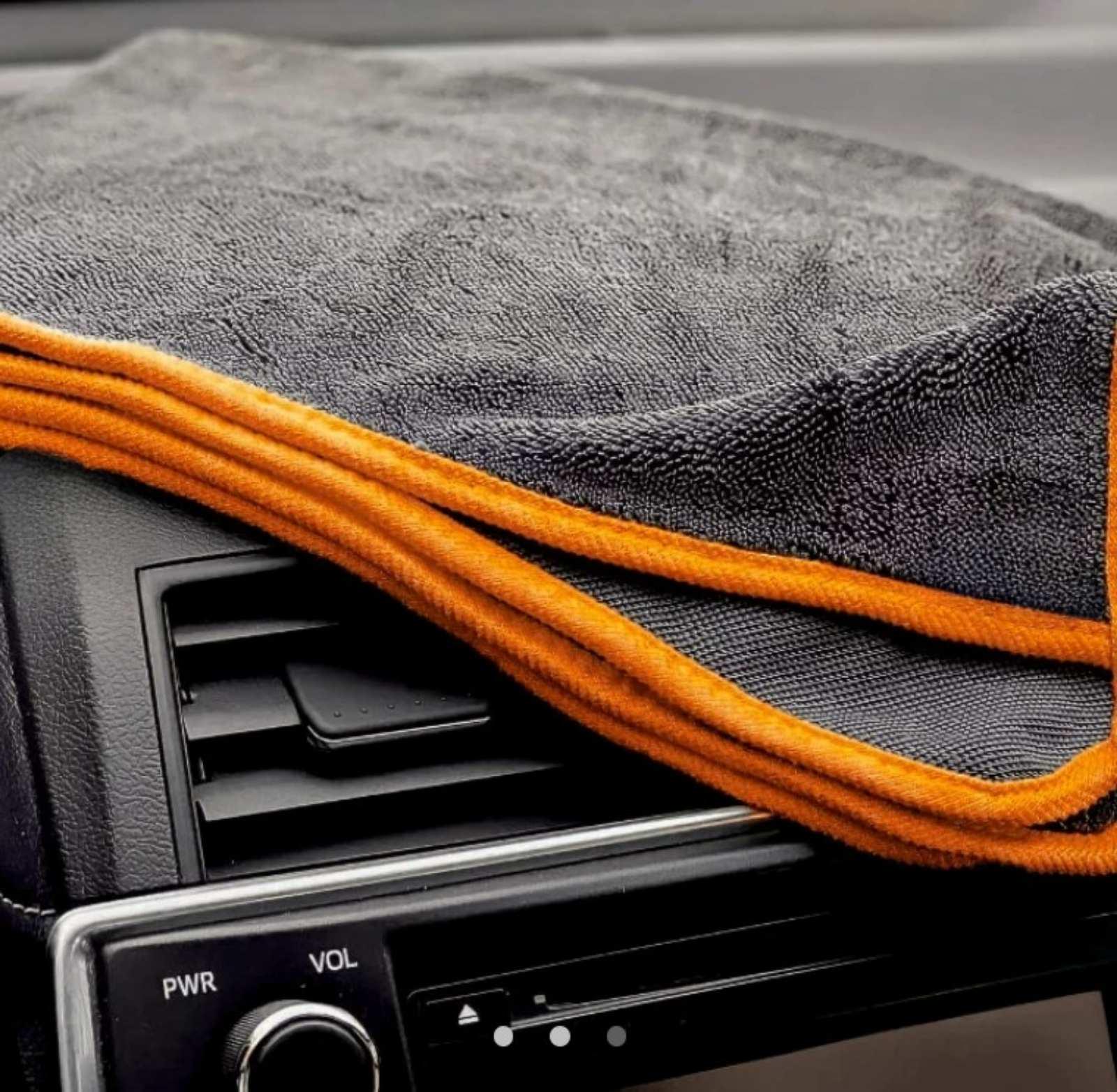 Полотенце из фибры для полировки и мытья автомобилей Car Detailing Towel Aroma car lux 70 на 50 см (12174053) - фото 5