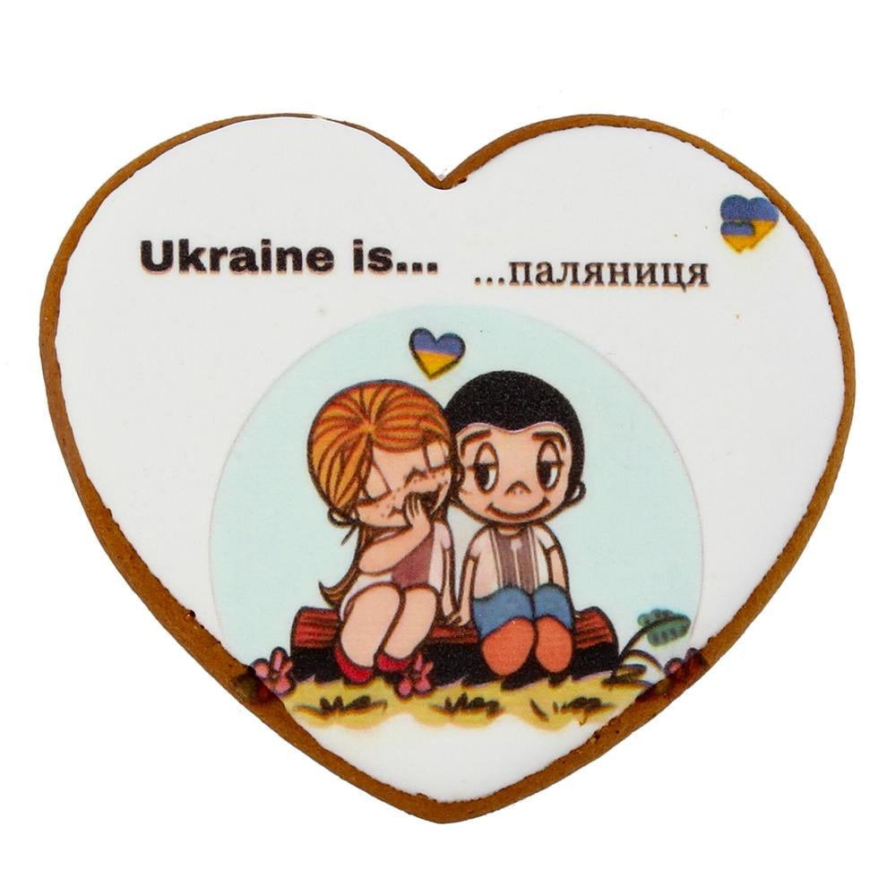 Пряник с принтом Крафт Печенье "Ukraine... паляниця" 45 г