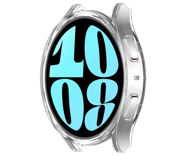 Чехол защитный TPU для Samsung Galaxy Watch 6 40 мм Прозрачный