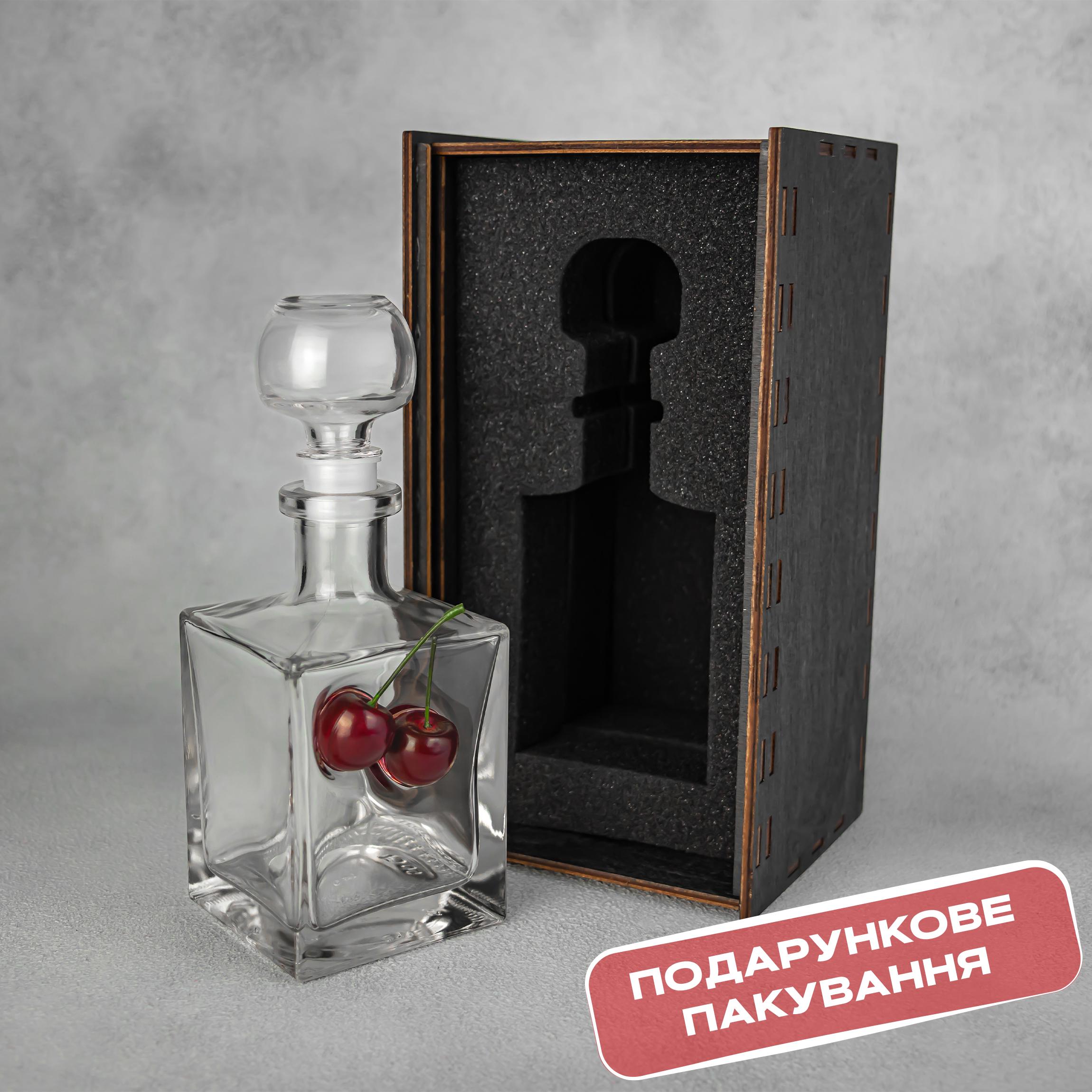 Графін з вишнею VSKLO - фото 3