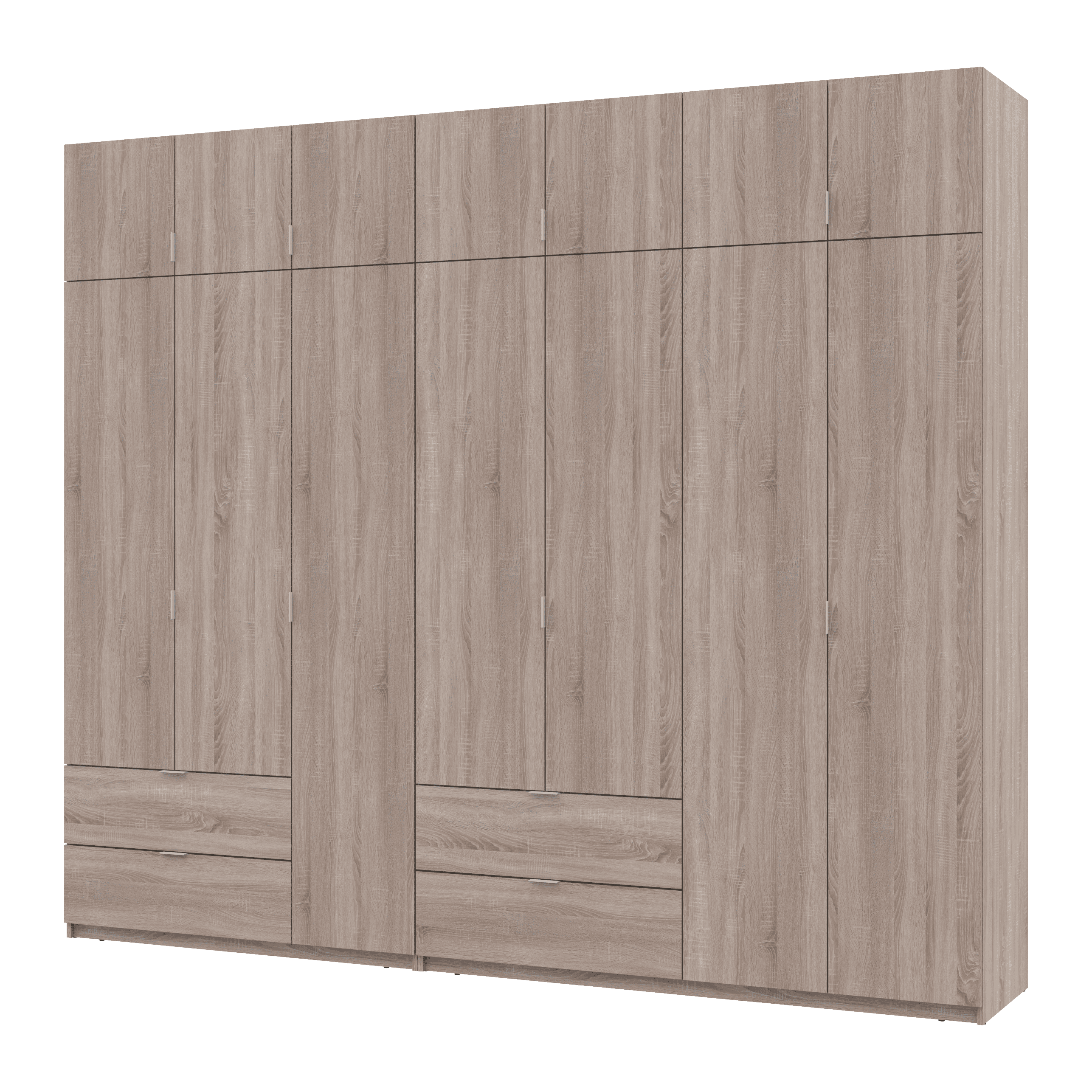 Комплект Лукас 3+4 ДСП 280х50х240 см Дуб сонома (42005119)