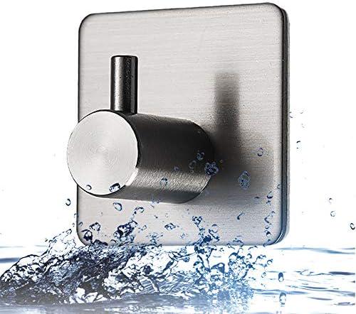 Набор крючков самоклеющихся из нержавеющей стали Г образные 4 шт. - фото 3 Набор крючков самоклеющихся из нержавеющей стали Г образные 4 шт. - фото 3