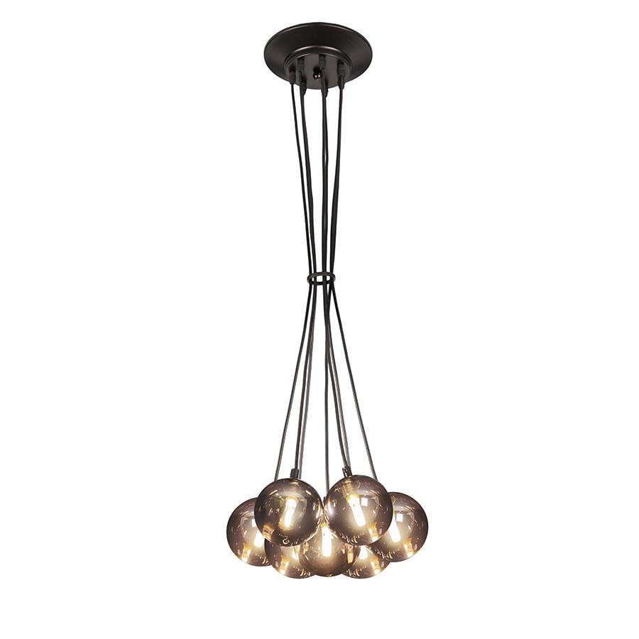 Підвісний світильник пучок 761P100F-7 BK/BK Чорний - фото 2 Підвісний світильник пучок 761P100F-7 BK/BK Чорний - фото 2