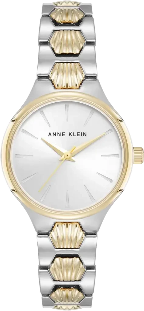 Наручные часы женские Anne Klein AK/5333SVTT с серебристым циферблатом и стальным браслетом Наручные часы женские Anne Klein AK/5333SVTT с серебристым циферблатом и стальным браслетом