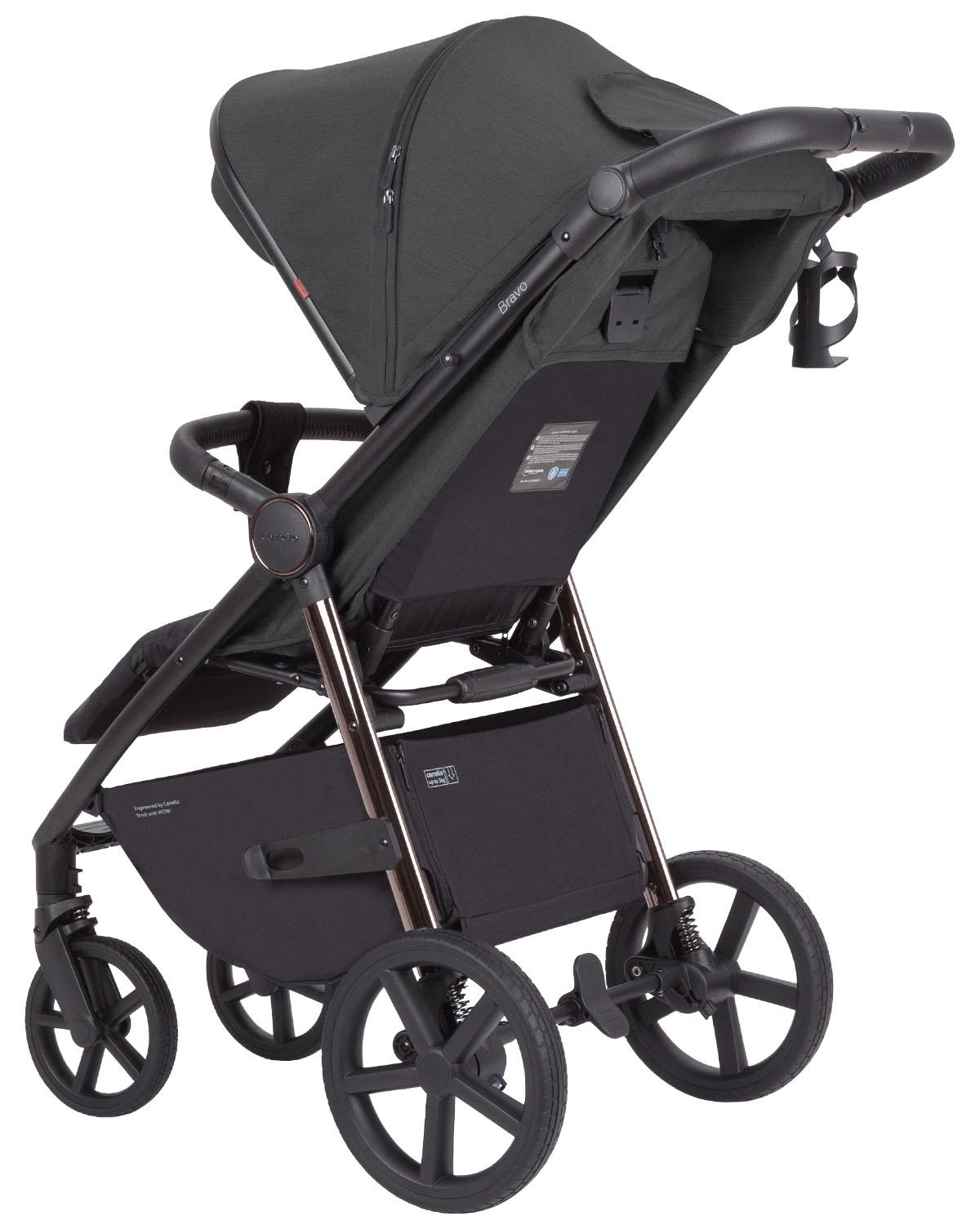 Коляска-книжка Carrello Bravo Storm Grey (CRL-5515) - фото 5 Коляска-книжка Carrello Bravo Storm Grey (CRL-5515) - фото 5