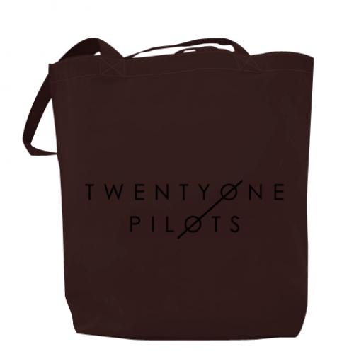 Шоппер Twenty One Pilots 37x41 см Шоколадный (336985-12-43404)