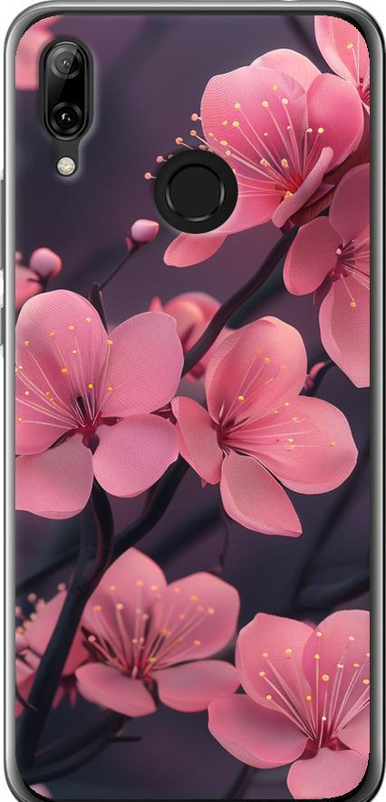 Чехол на Huawei Nova 3 Пурпурная сакура (6075u-1535-42517)