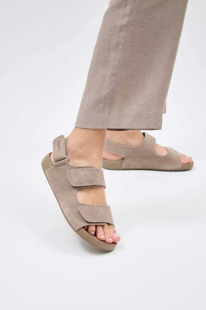 Босоножки женские LONZA на платформе р. 36 Серый (200213) - фото 2 Босоножки женские LONZA на платформе р. 36 Серый (200213) - фото 2