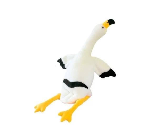 Мягкая игрушка подушка-обнимашка Фламинго 130 см Белый (ftlx-1092)