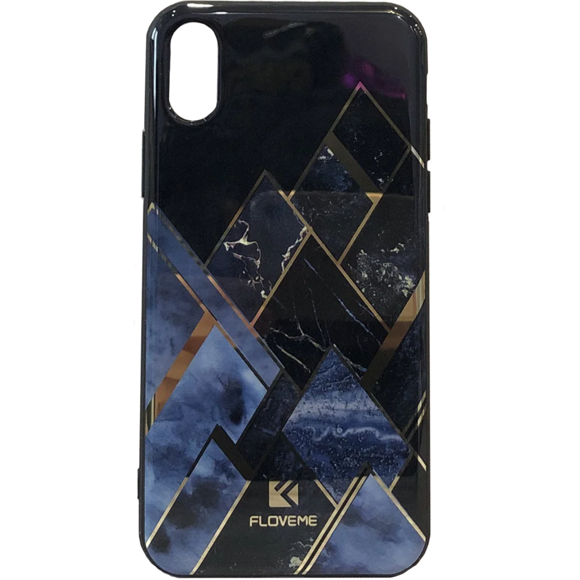 Чехол накладка Floveme Luxury Case for iPhone X, Black