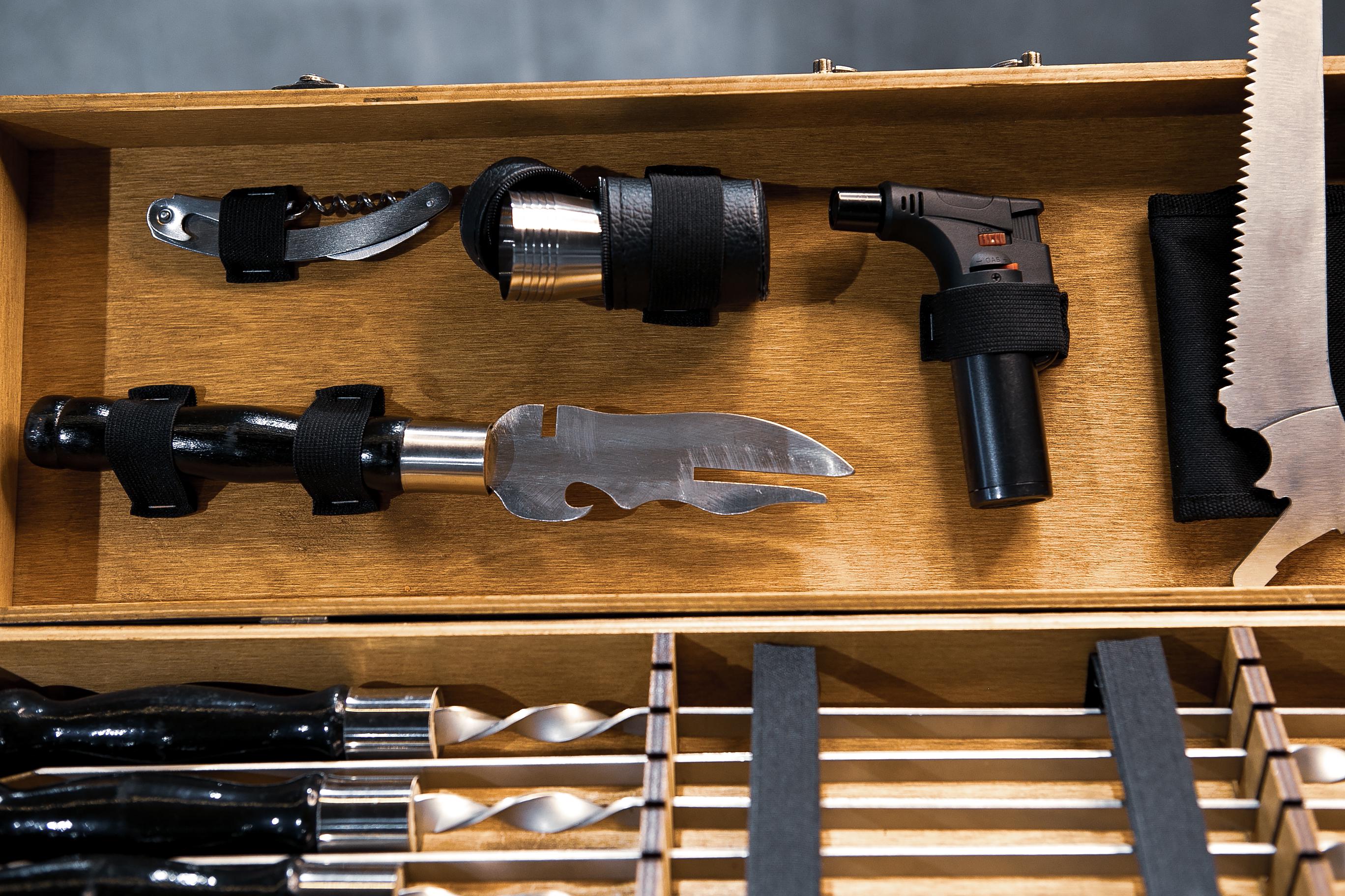 Шашлычный набор Grills L Светлое дерево - фото 8 Шашлычный набор Grills L Светлое дерево - фото 8