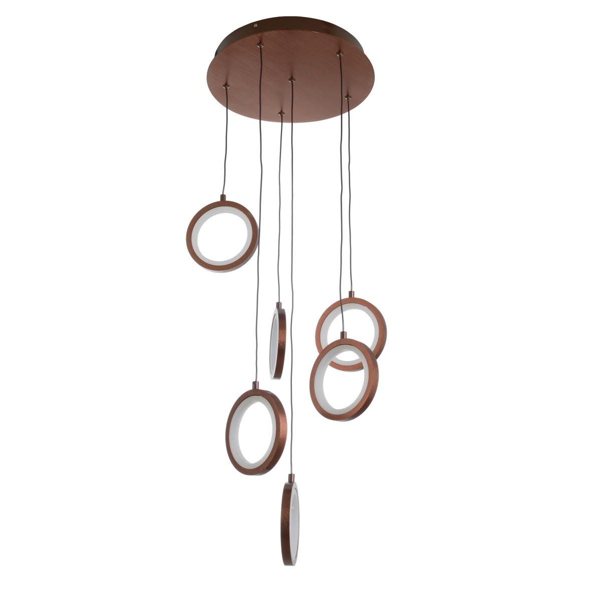 Люстра лофт подвесная светодиодная Brille BL-854S/36 W WW CF