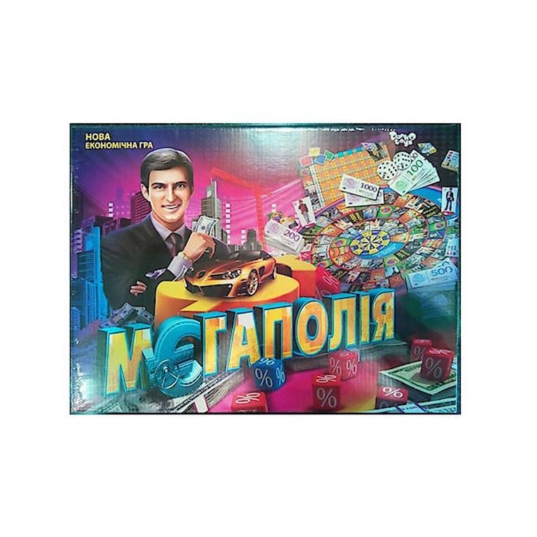 Настільна економічна гра Danko Toys Мегаполія DTG6U від 2 до 4 гравців (RLT47049)