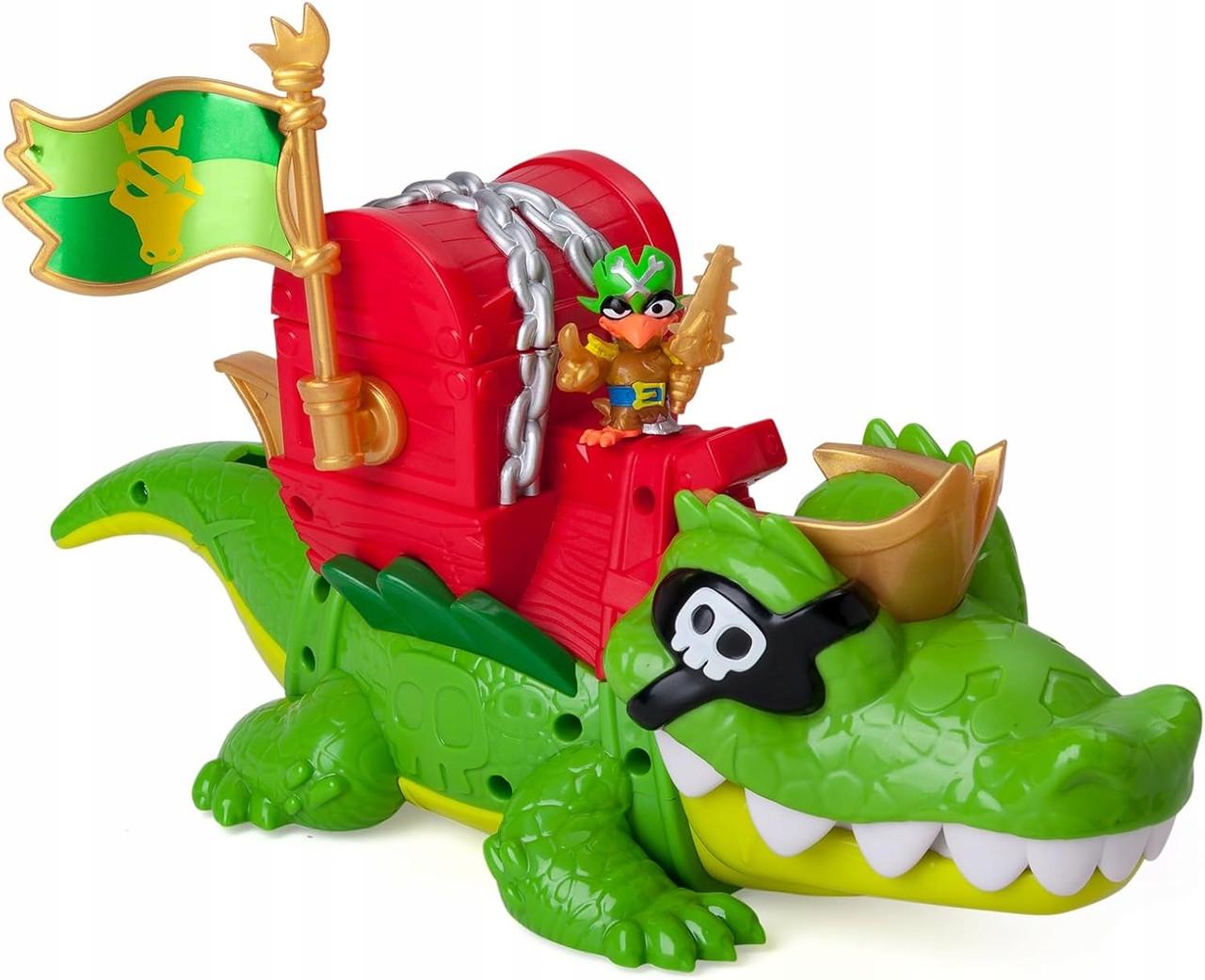 Дитячий ігровий набір Magicbox Piratix Crazy Jungle Божевільне Джунглі крокодил King Croc Kapitan JawCrush