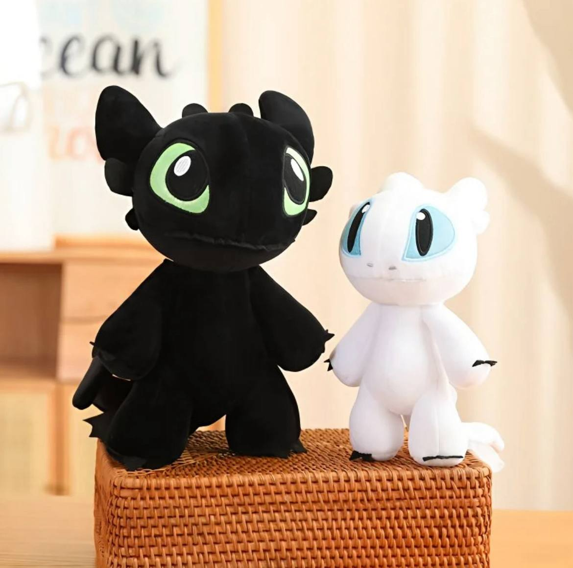 М'яка Іграшка Беззубик 60 см Чорний (bez444) - фото 5