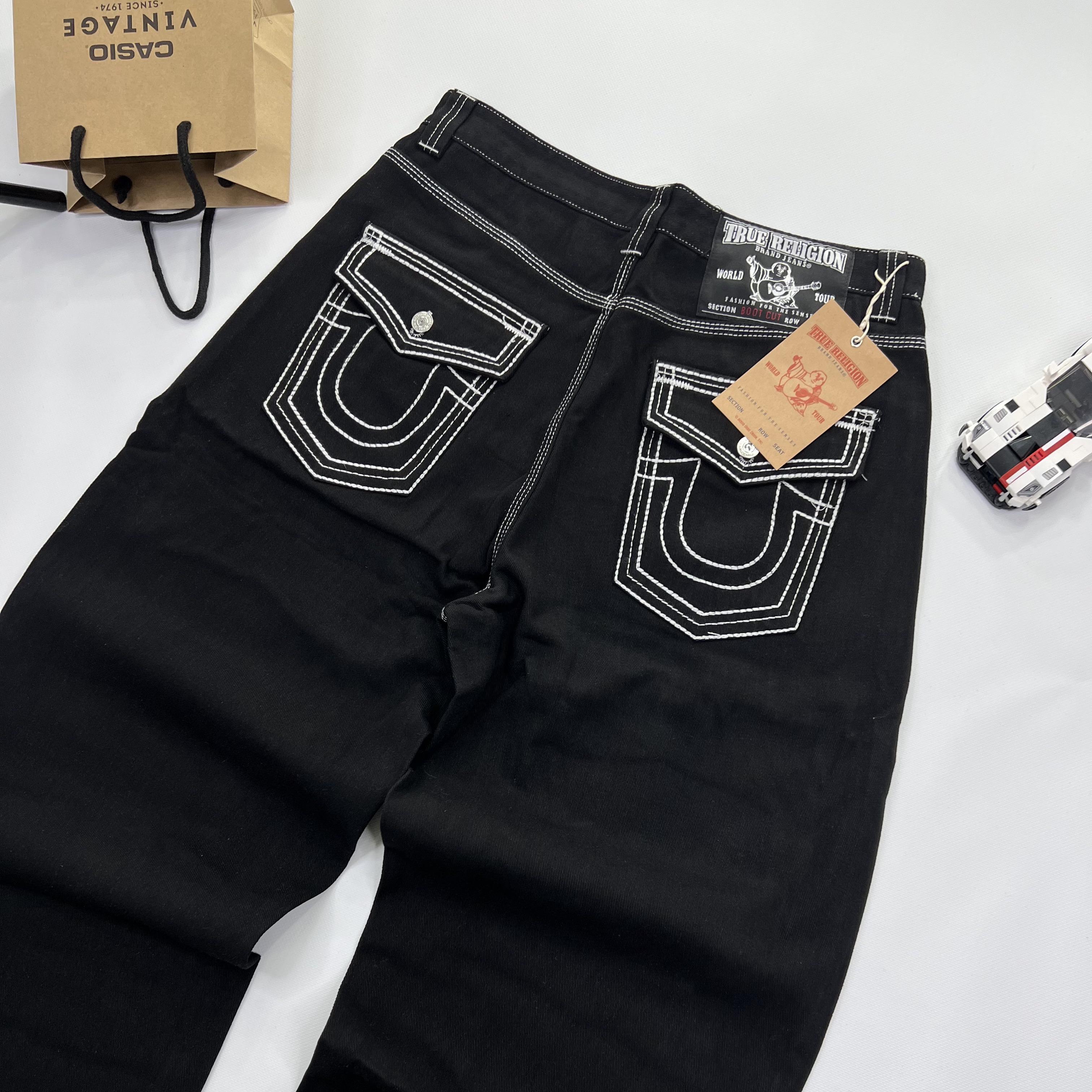 ᐉ Брюки True Religion jeans rap pants baggy y2k sk8 XS (35017521