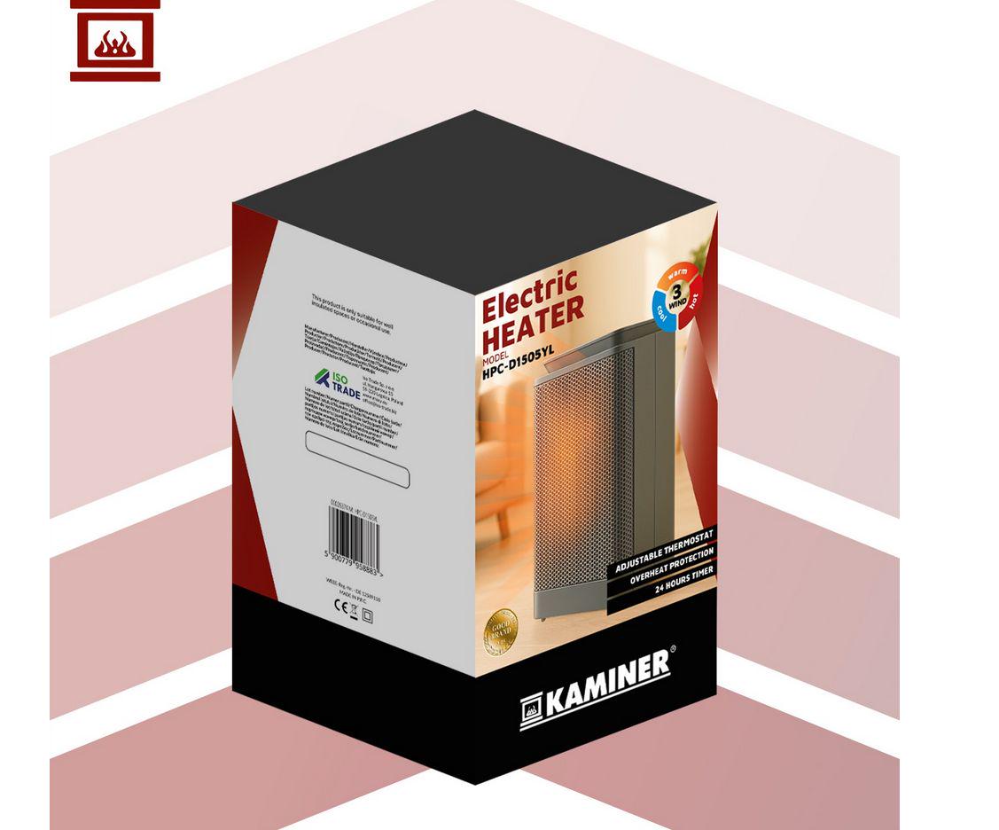 Електронагрівач керамічний Kaminer (29702239) - фото 2