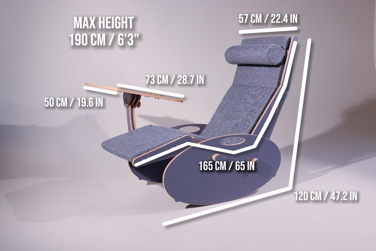 Стіл комп'ютерний трансформер ТО-17 для роботи напів-лежачи та лежачи Натуральний - фото 20 Стіл комп'ютерний трансформер ТО-17 для роботи напів-лежачи та лежачи Натуральний - фото 20