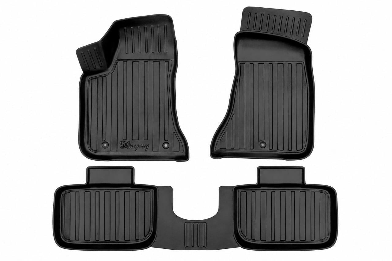 Коврики Stingray 3D 2WD для Dodge Challenger 2008-2023 рр. полиуретан 4 шт. Черный (191595)
