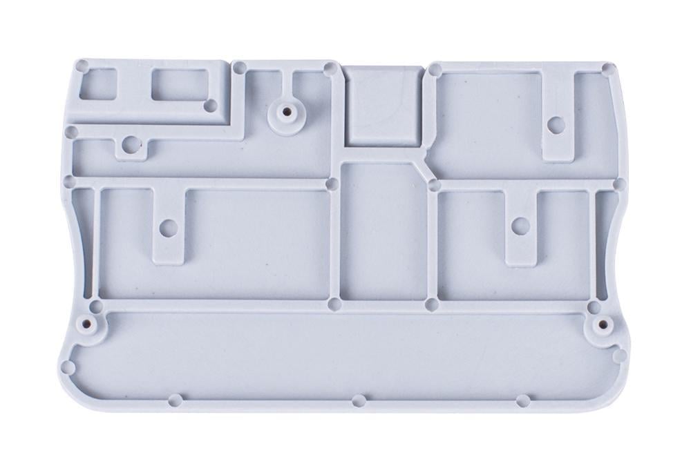 Пластина бічна для набірних клем E.NEXT e.tc.sep.spring.6 Cірий (s070025)