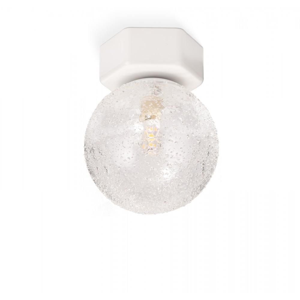 Потолочный светильник Hexa Minimalist с плафоном White/Ice (CL-000102/WHT+ICE) Потолочный светильник Hexa Minimalist с плафоном White/Ice (CL-000102/WHT+ICE)