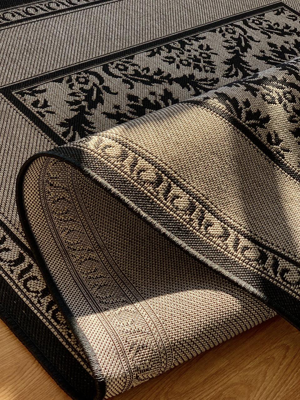 Килим безворсовий абстрактний 160х230 см Сірий (10141-0515) - фото 5 Килим безворсовий абстрактний 160х230 см Сірий (10141-0515) - фото 5