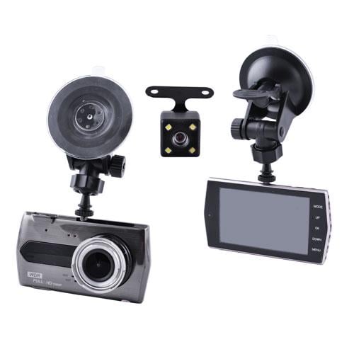 Автомобильный видеорегистратор DVR T667 Full HD двухкамерный Черный (30492299) - фото 2 Автомобильный видеорегистратор DVR T667 Full HD двухкамерный Черный (30492299) - фото 2