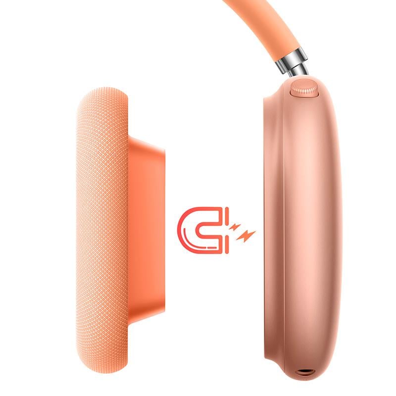 Наушники беспроводные Hoco W65 со сменными амбушюрами AUX/TF-карта 400 мА/ч Оранжевый (631954) - фото 3 Наушники беспроводные Hoco W65 со сменными амбушюрами AUX/TF-карта 400 мА/ч Оранжевый (631954) - фото 3