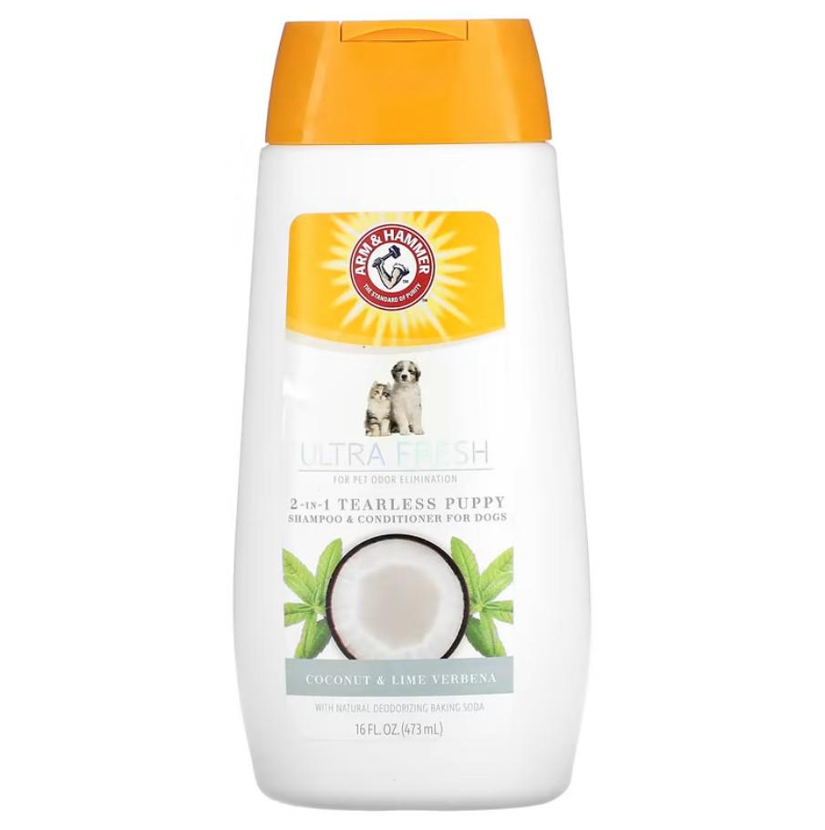 Шампунь для тварин Arm&Hammer Ultra Fresh 2 In 1 Tearless Puppy Shampoo&Conditioner For Dogs 473 мл