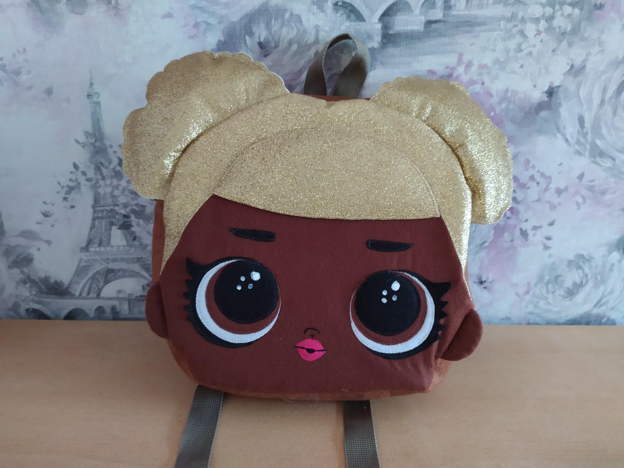 Рюкзак для дівчинки Lol Диско королева бджіл фетровий (00013) - фото 2 Рюкзак для дівчинки Lol Диско королева бджіл фетровий (00013) - фото 2