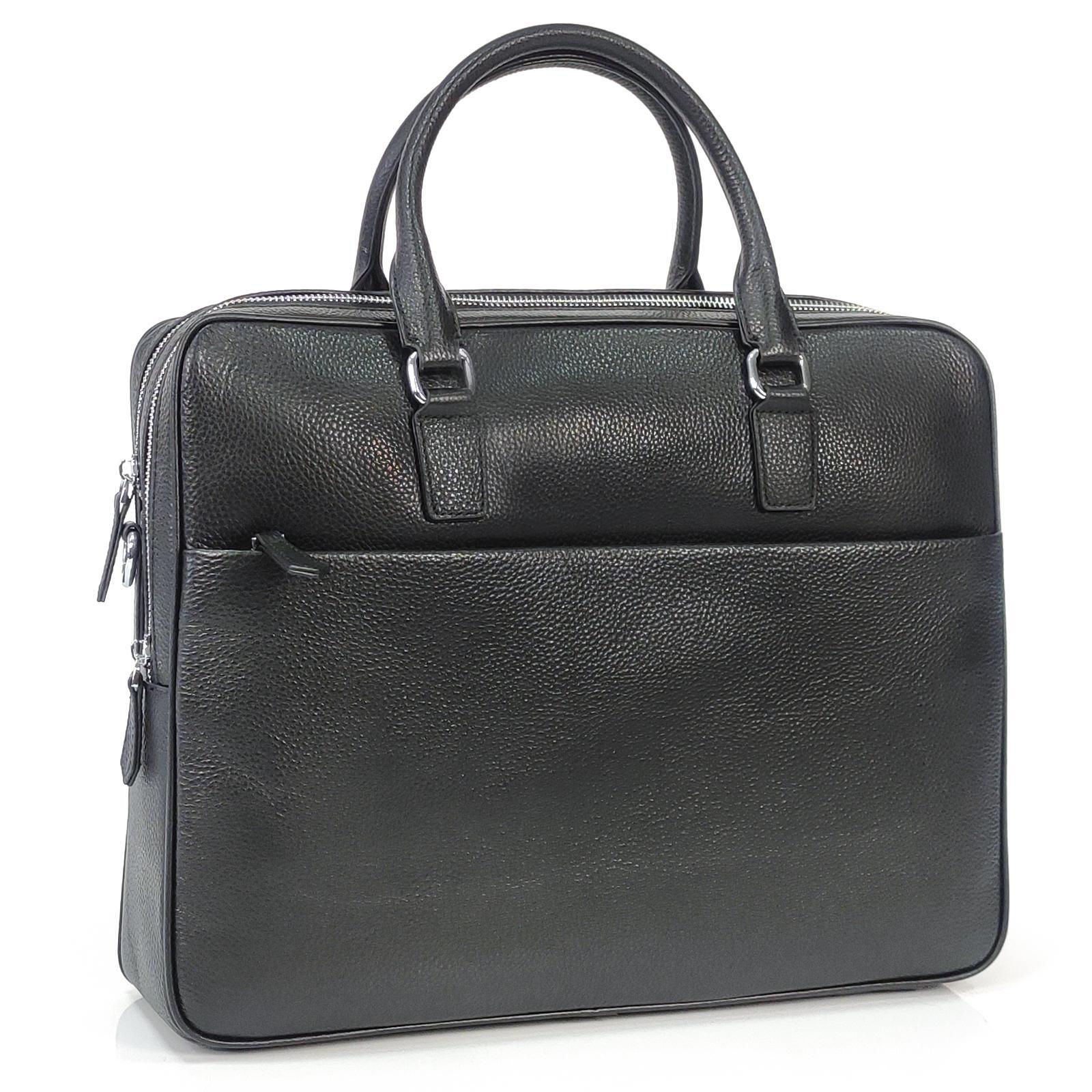 Мужская сумка для ноутбука и документов Royal Bag NM29-9020-6-1A Черный (5665)
