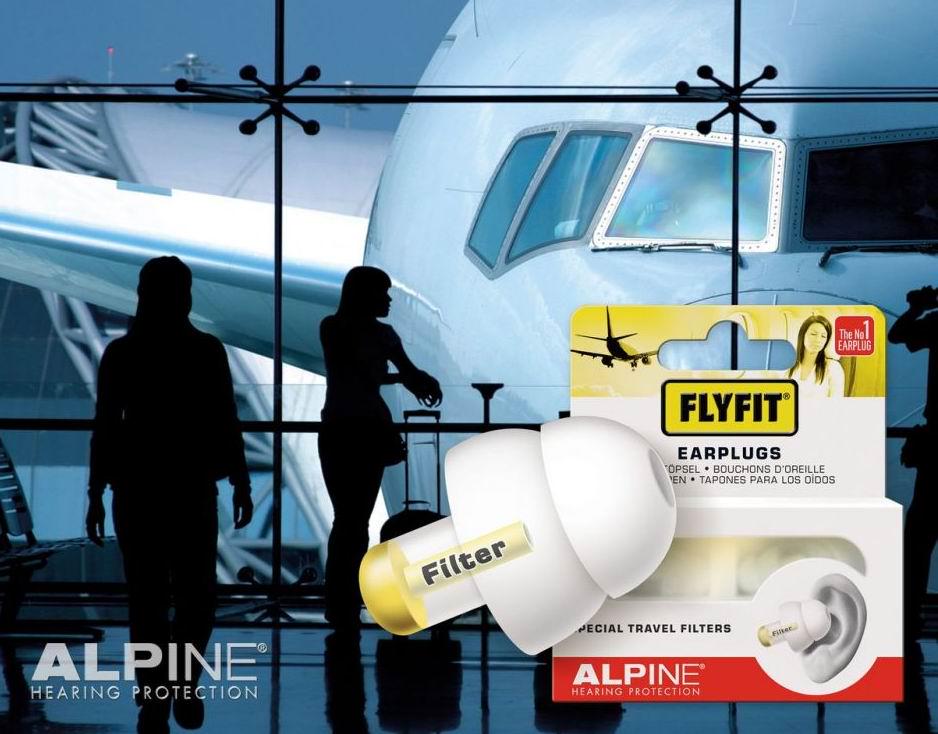 Беруші для польотів та подорожей з фільтром Alpine Hearing Protection Flyfit 1 пара (875-02) - фото 6