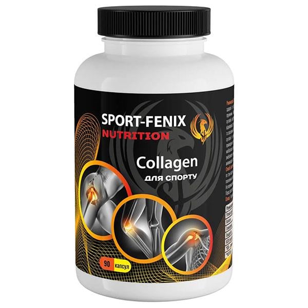 Хондропротектор для спорта Sport-Fenix ​​Collagen 90 капс. (000026579)