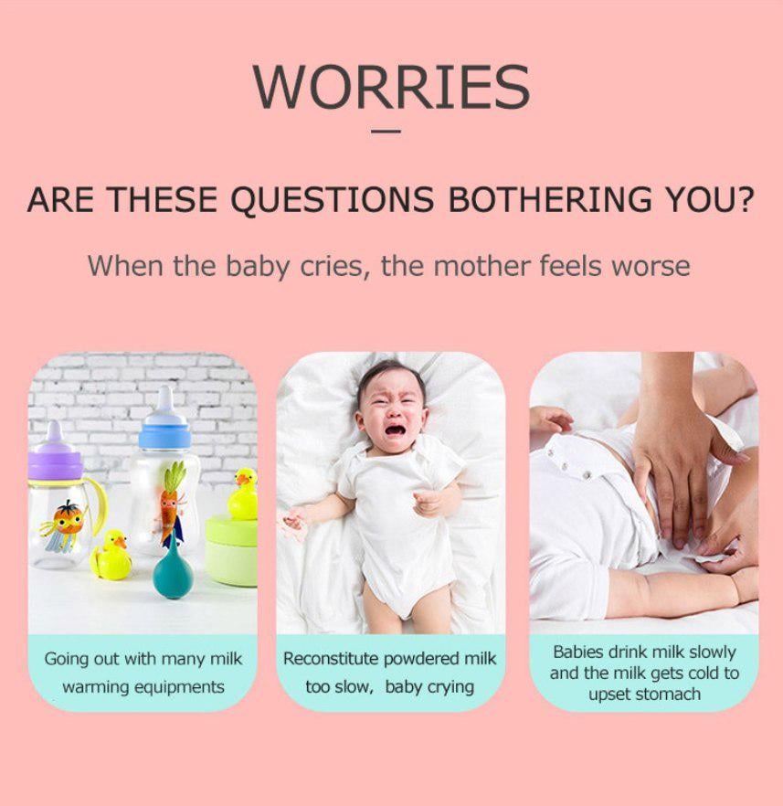 Подогреватель для бутылочки портативный, термоупаковка Mommy Bag №6 Бежевый (142443) - фото 7