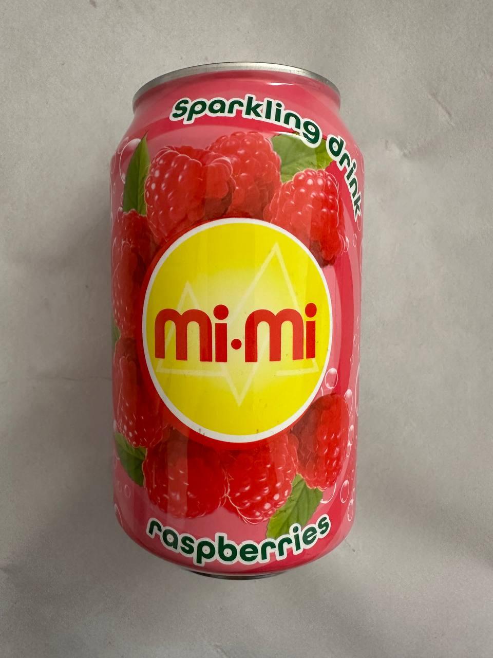 Напиток газированный mi-mi Raspberries 330 мл