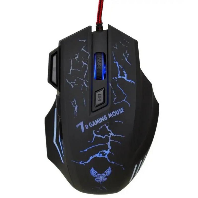 Миша ігрова провідна Gaming Mouse X7 8890 з підсвіткою Black (020730) - фото 1