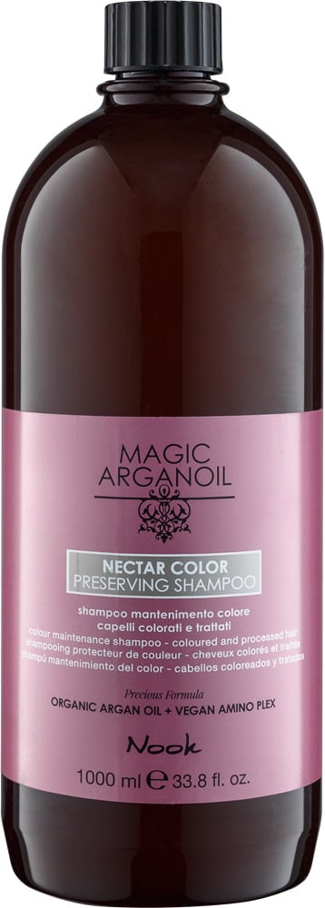 Шампунь Nook Cosmetics MAGIC ARGANOIL Nectar Color для збереження кольору 1000 мл (10995)
