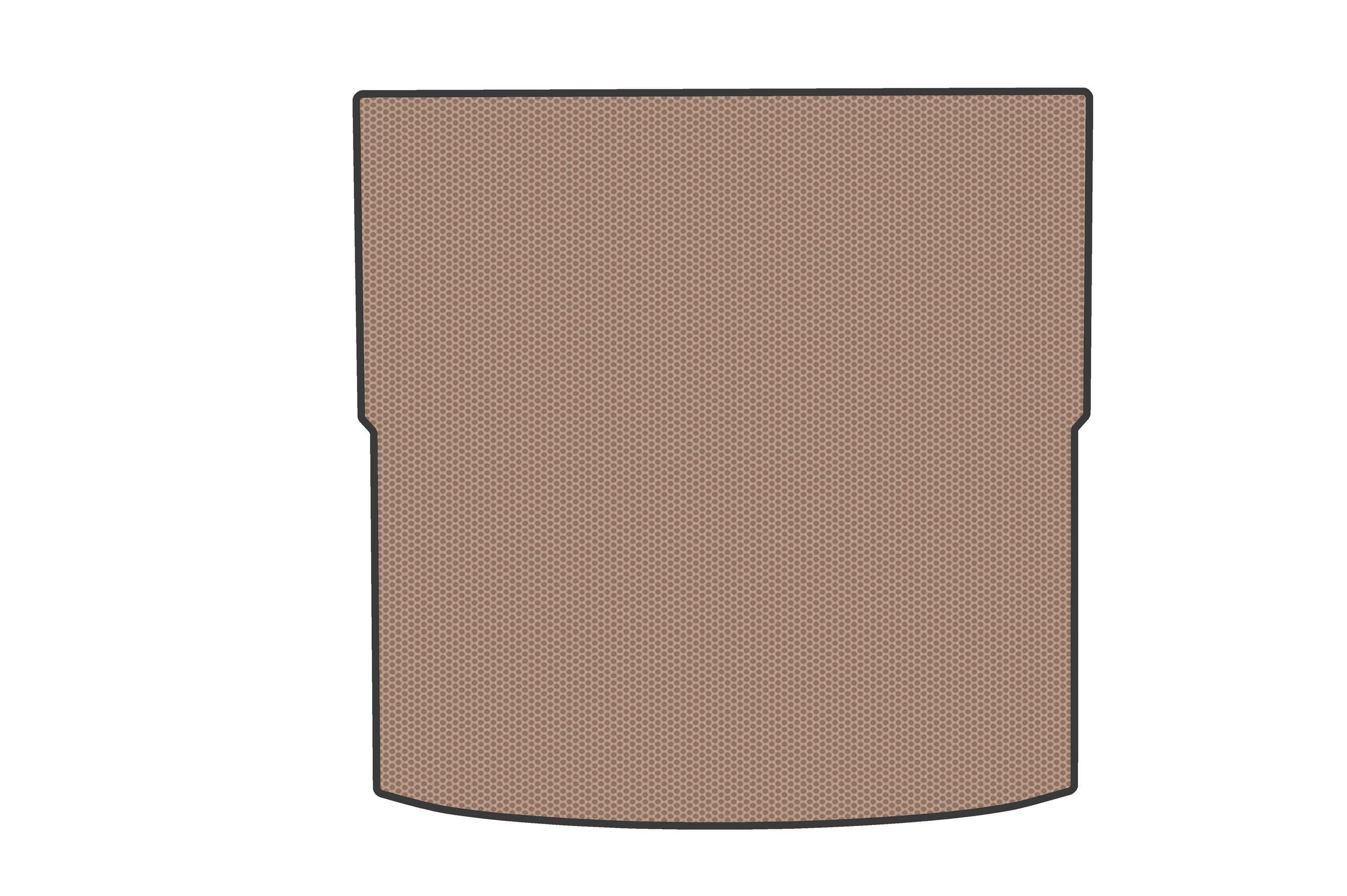 Коврик в багажник резиновый Digital Designs V2 для Skoda Kodiaq 2023- г. Черный/Бежевый (187128)