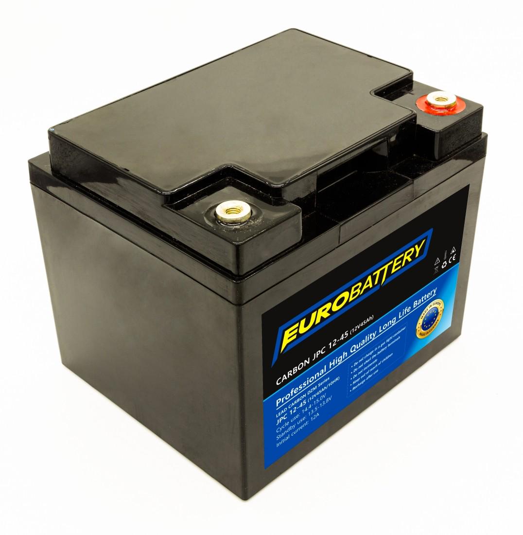 Аккумулятор для ИБП EuroBattery JPC12-45 DZM карбоновый 12V 45 Ач (671)