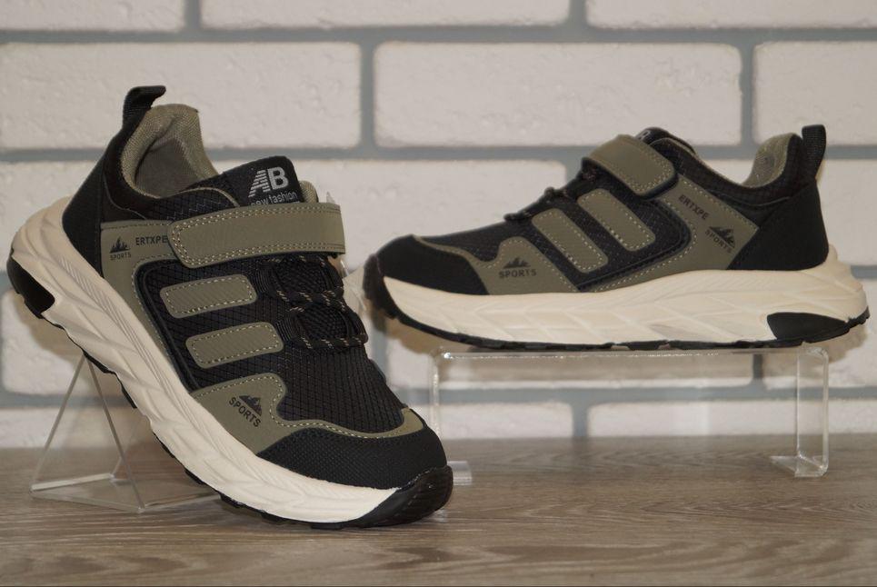 Кроссовки детские демисезонные Jong Golf 32 р. 20,5 см Хаки (31518-32) - фото 3