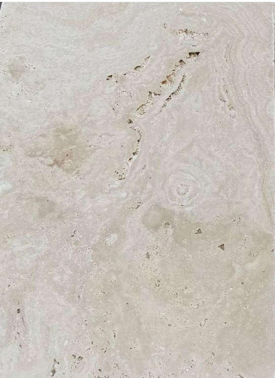 Плитка з травертину Light Кам'яний двір не заповнений 40х60х1,2 см (2216)