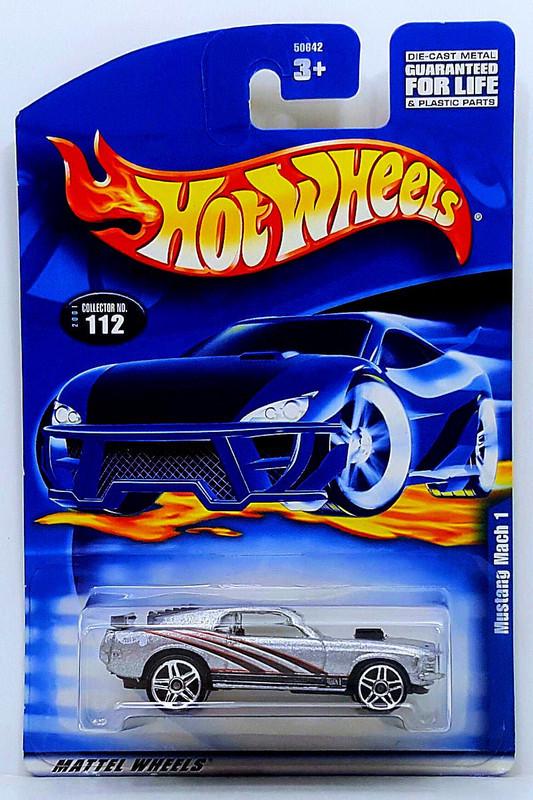 Игрушечная машинка Hot Wheels Mustang Mach 1 2001 №112 (50642)