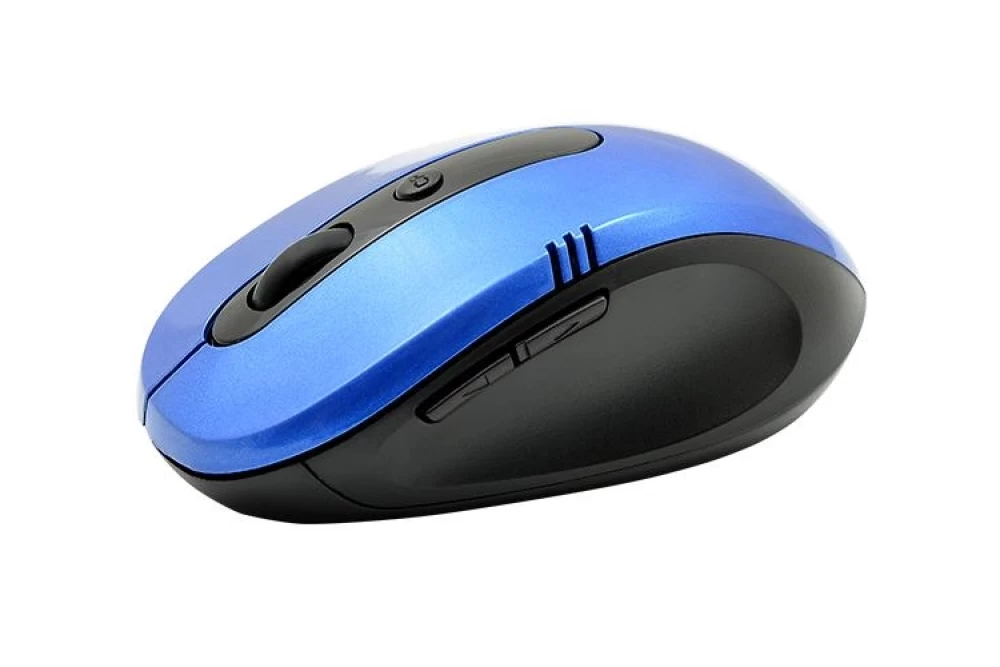 Мышь беспроводная Wireless Mouse G-108 Черно-синий (374217)