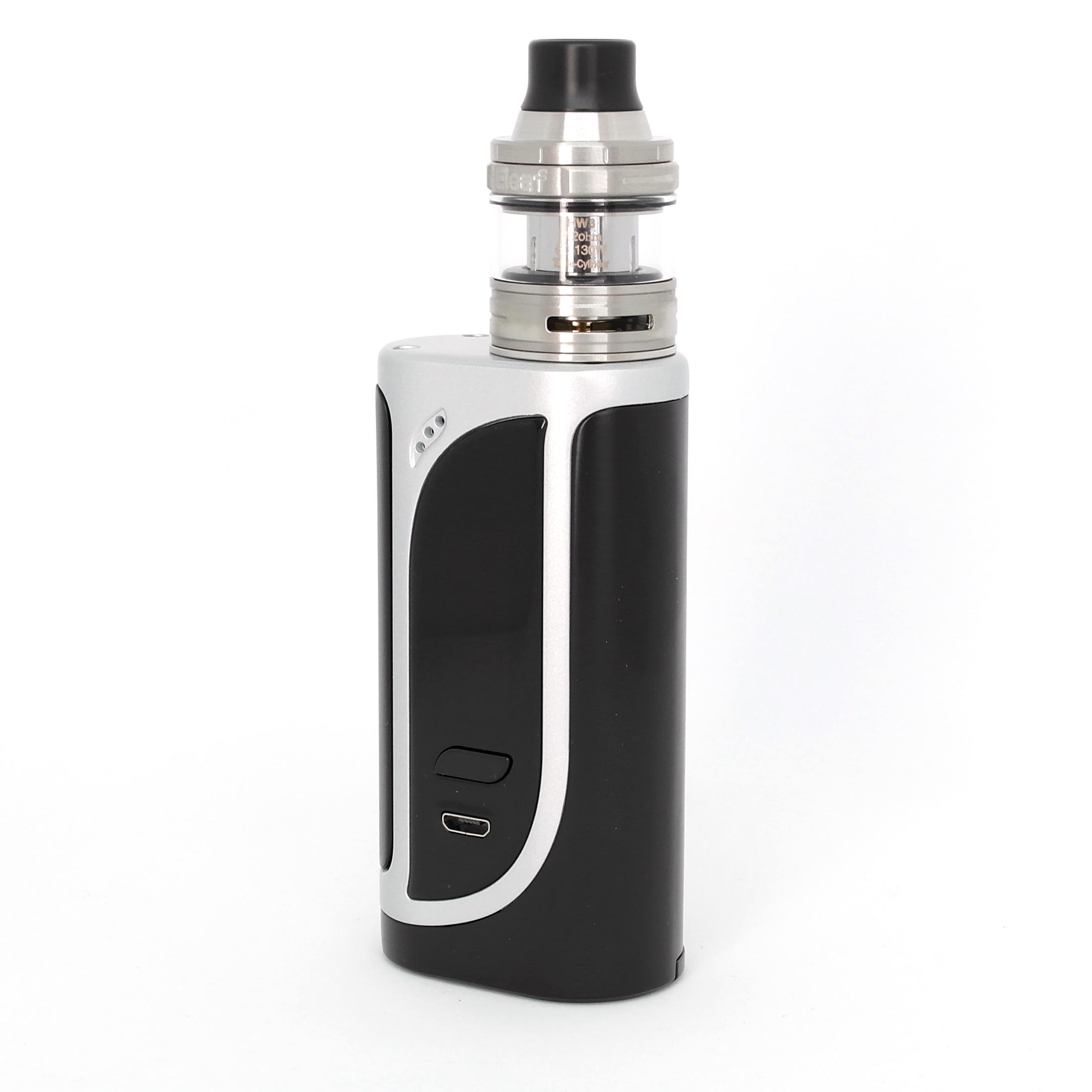 Стартовий набір Eleaf iKonn 220 W TC Mod with Ello Kit 2 мл Silver Black (734093185) - фото 1