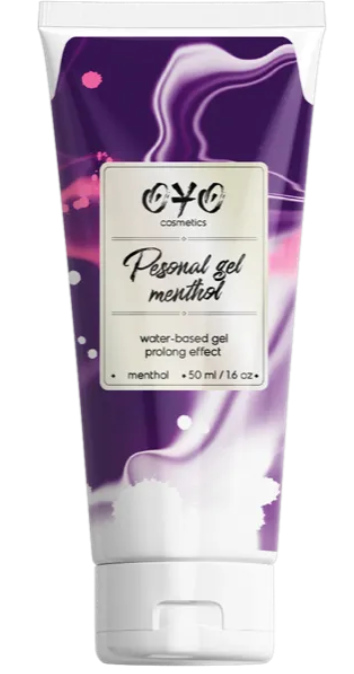 Гель вагінальний на водній основі OYO Personal Gel Menthol з пролонгуючим ефектом 50 мл (2179353370)