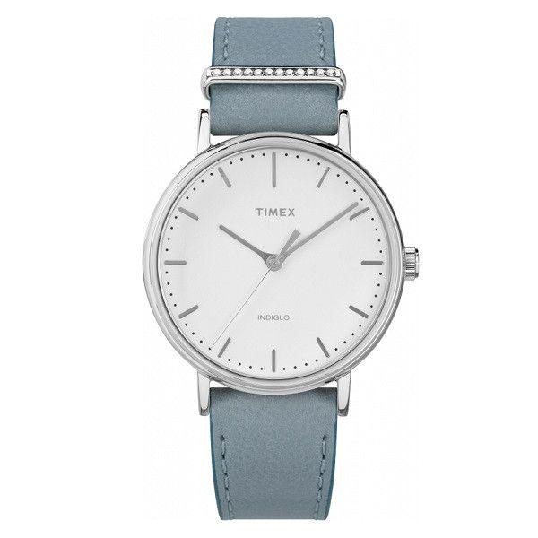 Наручные часы женские Timex кварцевые Silver (Tx2r70300)