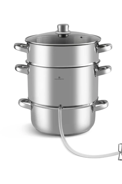 Соковарка Edenberg EB-8912 з нержавіючої сталі 8 л 26 см (EPI-09112025-126)